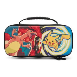 Power A Étui de protection compact Charizard vs Pikachu pour Nintendo Switch, OLED et Lite
