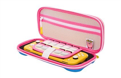 Power A NSCS0068-01 Étui protecteur compact pour Nintendo Switch, Nintendo Switch OLED et Switch Lite - avec motif Kirby et rangement pour 9 cartes Power A NSCS0068-01 Étui protecteur compact pour Nintendo Switch, Nintendo Switch OLED et Switch Lite - avec motif Kirby et rangement pour 9 cartes