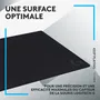 Logitech G Tapis de Souris Gamer G740 - Noir - Surface Épaisse pour Jeu Précision - 460 x 600 x 5 mm