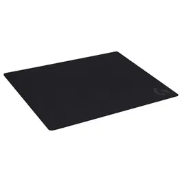 Logitech G640 - Tapis de souris gamer tissu grande taille 460 x 400 mm, 3 mm d'épaisseur - Noir - Optimisé pour PC et Mac