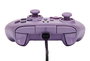 Power A XBGP0025-01 Manette Nanotech Câblée Compatible Xbox Series X|S, Xbox One et PC - Violet, Compacte avec Boutons Programmables
