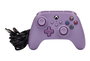 Power A XBGP0025-01 Manette Nanotech Câblée Compatible Xbox Series X|S, Xbox One et PC - Violet, Compacte avec Boutons Programmables