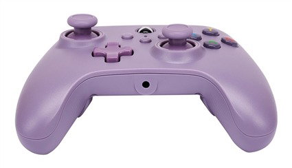 Power A XBGP0025-01 Manette Nanotech Câblée Compatible Xbox Series X|S, Xbox One et PC - Violet, Compacte avec Boutons Programmables