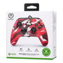 PowerA Enhanced Manette avec Câble pour Xbox Series X|S/One/PC - Camouflage Rouge - 1525942-01 - Double Vibration, Boutons Programmables, Cable USB 3m