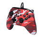 PowerA Enhanced Manette avec Câble pour Xbox Series X|S/One/PC - Camouflage Rouge - 1525942-01 - Double Vibration, Boutons Programmables, Cable USB 3m