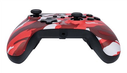 PowerA Enhanced Manette avec Câble pour Xbox Series X|S/One/PC - Camouflage Rouge - 1525942-01 - Double Vibration, Boutons Programmables, Cable USB 3m PowerA Enhanced Manette avec Câble pour Xbox Series X|S/One/PC - Camouflage Rouge - 1525942-01 - Double Vibration, Boutons Programmables, Cable USB 3m