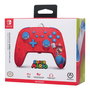 PowerA NSGP0001-01 Manette avec câble USB améliorée pour Nintendo Switch - Thème Super Mario WOO-HOO! - Avec boutons programmables et prise pour casque