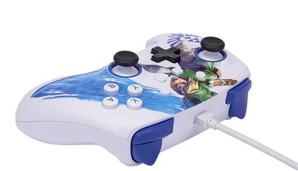 Power A 1526548-01 Manette avec câble pour Nintendo Switch - Thème The Legend of Zelda : Espada Maestra (Link) avec boutons programmables, design ergonomique et câble USB de 3 m