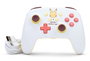 PowerA 1522661-01 Manette avec câble améliorée pour Nintendo Switch - Modèle Pikachu Type Électrique avec licence officielle, boutons programmables et cable USB-C 3m