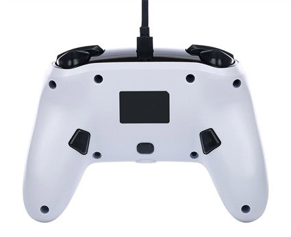 PowerA Mando Enhanced avec câble USB-C NSGP0031-01 pour Nintendo Switch - Manette officielle avec boutons programmables et prise casque