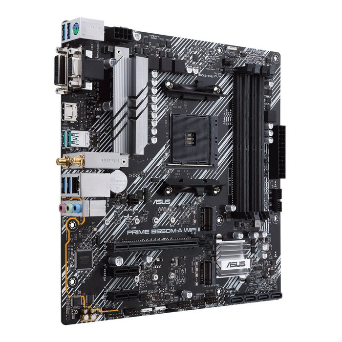 Asus PRIME B550M-A WIFI II Micro ATX AMD B550 Asus PRIME B550M-A WIFI II Micro ATX AMD B550