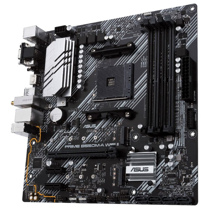 Asus PRIME B550M-A WIFI II Micro ATX AMD B550 Asus PRIME B550M-A WIFI II Micro ATX AMD B550