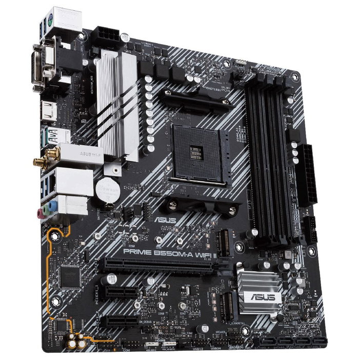 Asus PRIME B550M-A WIFI II Micro ATX AMD B550 Asus PRIME B550M-A WIFI II Micro ATX AMD B550