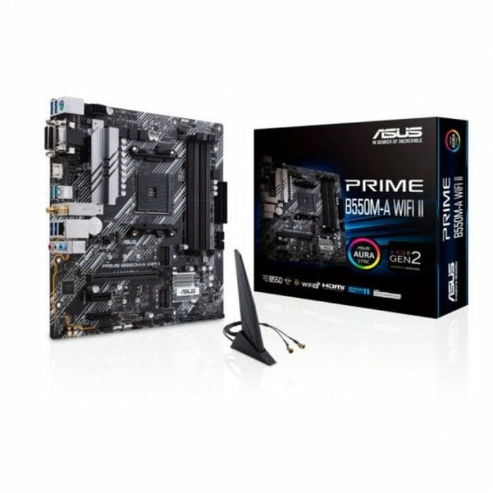 Asus PRIME B550M-A WIFI II Micro ATX AMD B550 Asus PRIME B550M-A WIFI II Micro ATX AMD B550