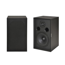 Fonestar Block - 5 Hi-Fi Enceinte 5 Pouces 90 W - Paire de Haut-parleurs Bass-reflex Noir MDF