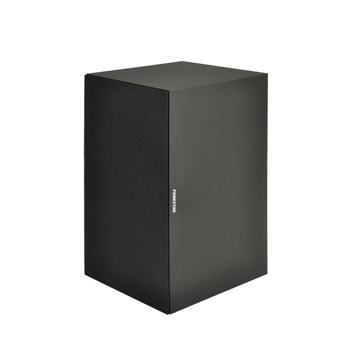 Fonestar Block - 5 Hi-Fi Enceinte 5 Pouces 90 W - Paire de Haut-parleurs Bass-reflex Noir MDF