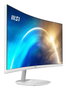 MSI PRO MP341CQW - Écran PC incurvé 34" (86.4 cm) UltraWide Quad HD 3440x1440 - VA, 100 Hz, 1500R, 3000:1, TÜV Antiscintillement, Haut-parleurs, HDMI, DisplayPort