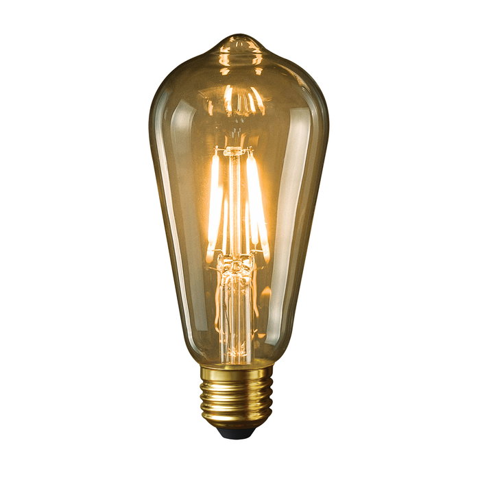 Muvit Ampoule Intelligente Filaments Vintage Edison E27 5W 470 lm Compatible Wi-Fi Alexa Google Home 1800K-2700K Ambre Réglable Muvit Ampoule Intelligente Filaments Vintage Edison E27 5W 470 lm Compatible Wi-Fi Alexa Google Home 1800K-2700K Ambre Réglable