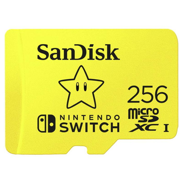 SanDisk microSDXC 256 Go pour Nintendo Switch