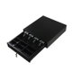 Equip 351010 Tiroir Caisse Porte-monnaie Manuel Noir Métal Ouverture Manuelle 4 Billets 8 Pièces
