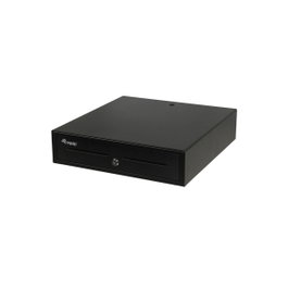 Equip 351010 Tiroir-caisse Noir avec Ouverture Manuelle et Automatique