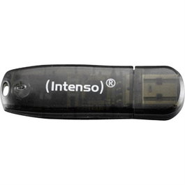 Intenso 3502470 Clé USB 2.0 Rainbow 16 Go Noir Transparent