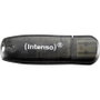 Intenso 3502470 Clé USB 2.0 Rainbow 16 Go Noir Transparent