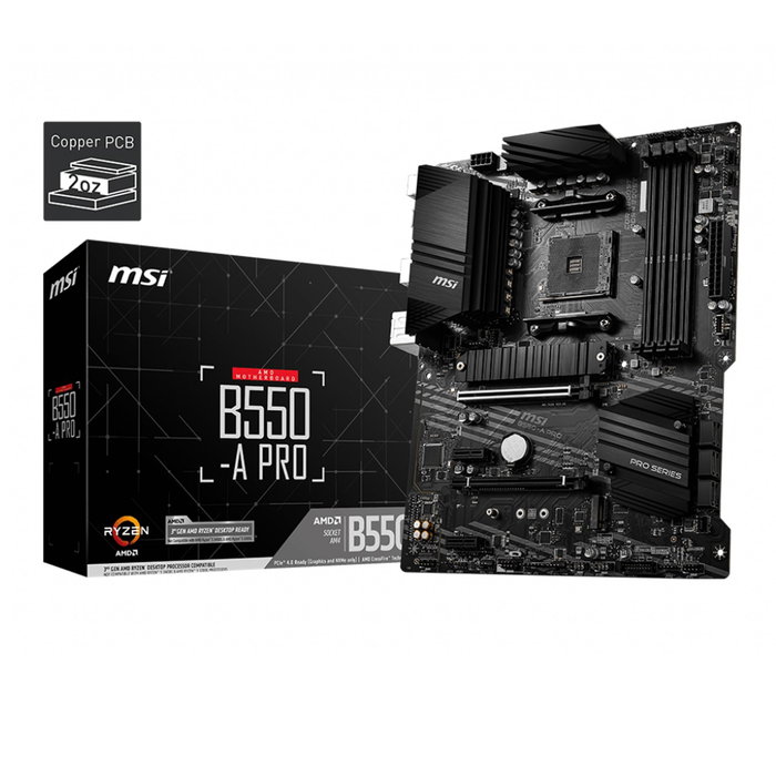 MSI B550-A PRO Carte Mère AMD AM4 ATX MSI B550-A PRO Carte Mère AMD AM4 ATX