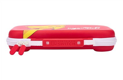 Power A Estuche Protector Compacto NSCS0064-01 - Étui de transport compact pour Nintendo Switch OLED/Switch/Switch Lite avec compartiment à cartouches et motif Pikachu Playday