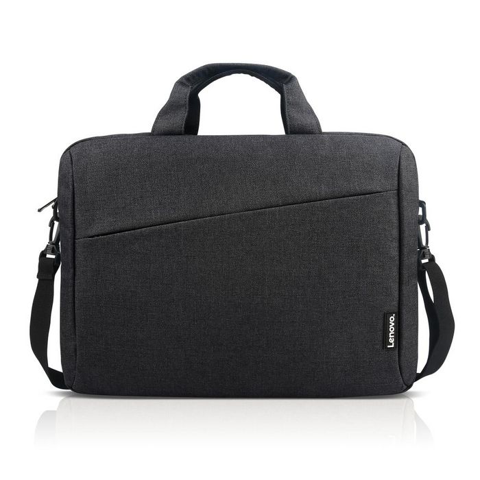 Lenovo Sacoche Portable 15,6" Noir pour Ordinateur Portable, Design Compact avec Sangle Ajustable et Intérieur Matelassé
