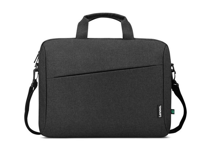 Lenovo Sacoche Portable 15,6" Noir pour Ordinateur Portable, Design Compact avec Sangle Ajustable et Intérieur Matelassé