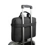 Lenovo Sacoche Portable 15,6" Noir pour Ordinateur Portable, Design Compact avec Sangle Ajustable et Intérieur Matelassé