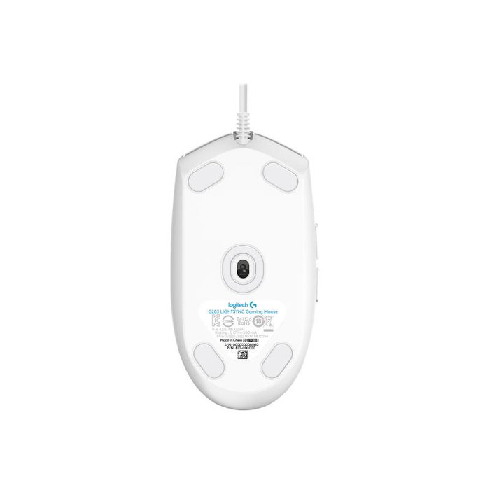 Logitech G203 LIGHTSYNC Souris Gaming Blanc Logitech G203 LIGHTSYNC Souris Gaming Blanc