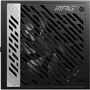 MSI Alimentation MPG A850G PCIE5 850W 80 Plus Gold, Entièrement Modulaire, câble 12VHPWR, ventilateur silencieux 135 mm