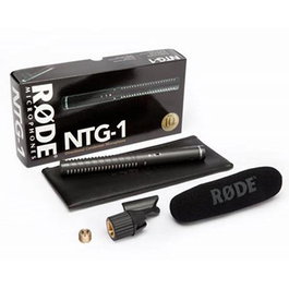 RODE NTG-1 Microphone Canon Supercardioïde Broadcast 105g - Qualité Professionnelle Cinéma Vidéo