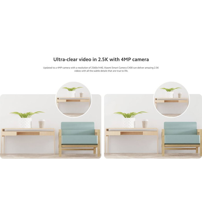 Caméra IP Xiaomi C400 Mi 360° Home Security Camera 2K