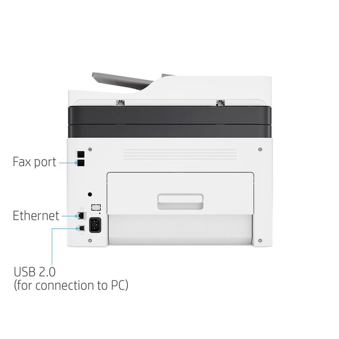 HP Imprimante multifonction laser couleur HP LaserJet Pro 179fnw - Impression, copie, scan, fax - WiFi, Ethernet, NFC - Compacte