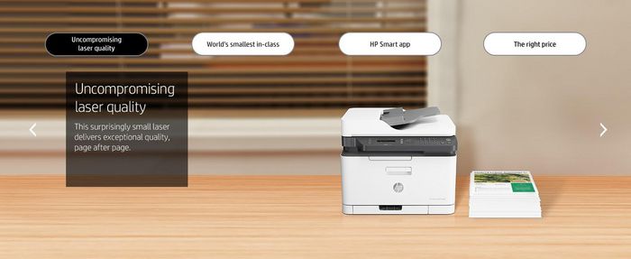 HP Imprimante multifonction laser couleur HP LaserJet Pro 179fnw - Impression, copie, scan, fax - WiFi, Ethernet, NFC - Compacte