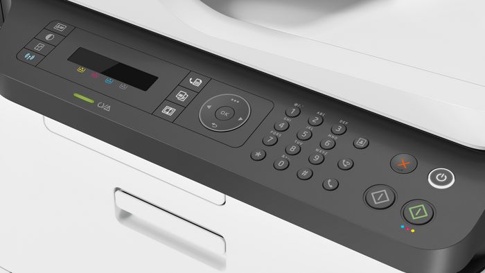 HP Imprimante multifonction laser couleur HP LaserJet Pro 179fnw - Impression, copie, scan, fax - WiFi, Ethernet, NFC - Compacte