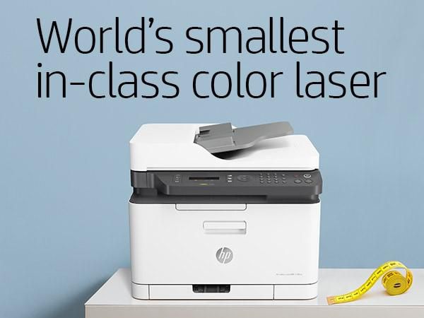 HP Imprimante multifonction laser couleur HP LaserJet Pro 179fnw - Impression, copie, scan, fax - WiFi, Ethernet, NFC - Compacte