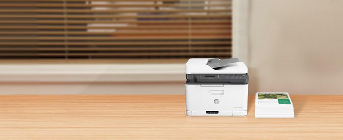 HP Imprimante multifonction laser couleur HP LaserJet Pro 179fnw - Impression, copie, scan, fax - WiFi, Ethernet, NFC - Compacte