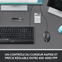 Logitech M500s Souris Filaire de Travail avec Défilement Ultrapide, 7 Boutons Programmable, DPI Réglable 400-4000, Capteur Optique, USB