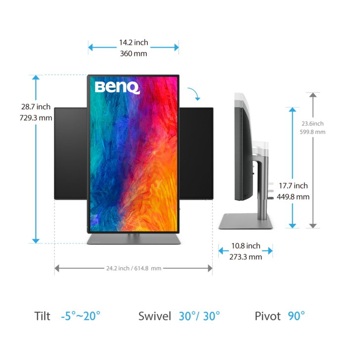 BenQ DesignVue PD2725U 27 pouces 4K UHD IPS