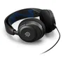 Steelseries Arctis Nova 1P - Casque-micro gaming filaire multiplateforme avec microphone antibruit IA, son haute résolution et système acoustique Nova - Noir