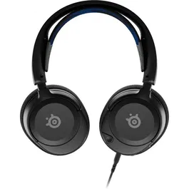 Steelseries Arctis Nova 1P - Casque-micro gaming filaire multiplateforme avec microphone antibruit IA, son haute résolution et système acoustique Nova - Noir