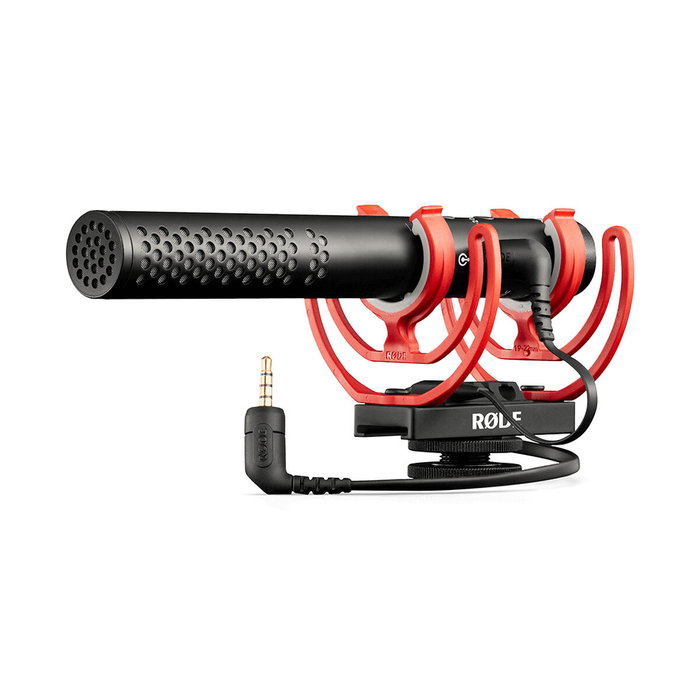 Microphone Rode VIDEOMIC NTG Noir Orange Microphone Rode VIDEOMIC NTG Noir Orange