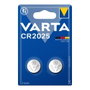 Varta CR2025 Pile bouton lithium 3 V Ø20,0 x 2,5 mm blister 2 unités rechargeable non