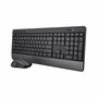 clavier et souris Trust Trezo Noir Espagnol Qwerty Espagnol QZERTY