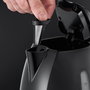Russell Hobbs Hervidor 22591-70 Textures Plus+ 1.7L avec Éclairage Bleu, Fonction Ébullition Rapide et Bec Verseur de Précision