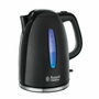 Russell Hobbs Textures Plus+ - Bouilloire 1,7 L Argentée et Noire